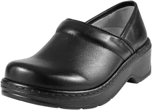 Women's Genuine Leather Clog with Arch Support