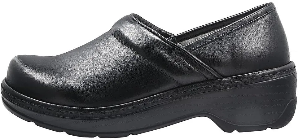 Women's Genuine Leather Clog with Arch Support