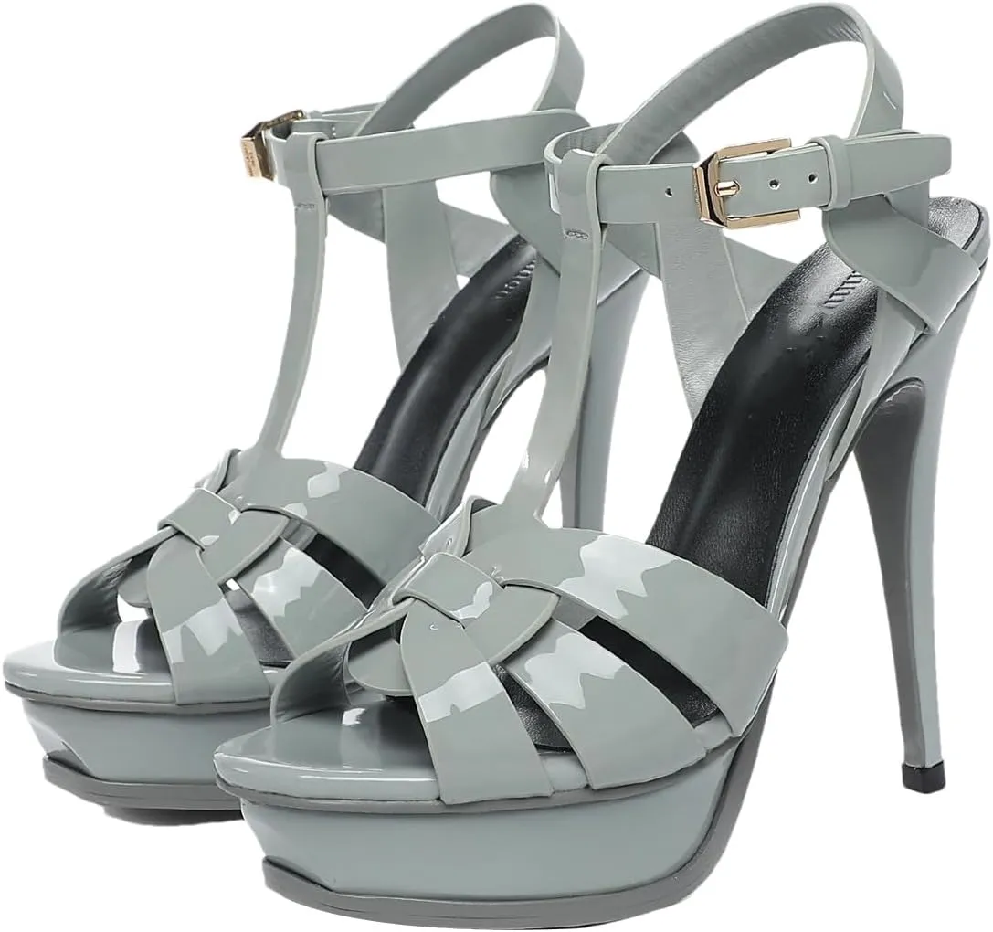 Women's Handmade Luxury Summer Sandals, Open Toe 13CM Elegant High Heels