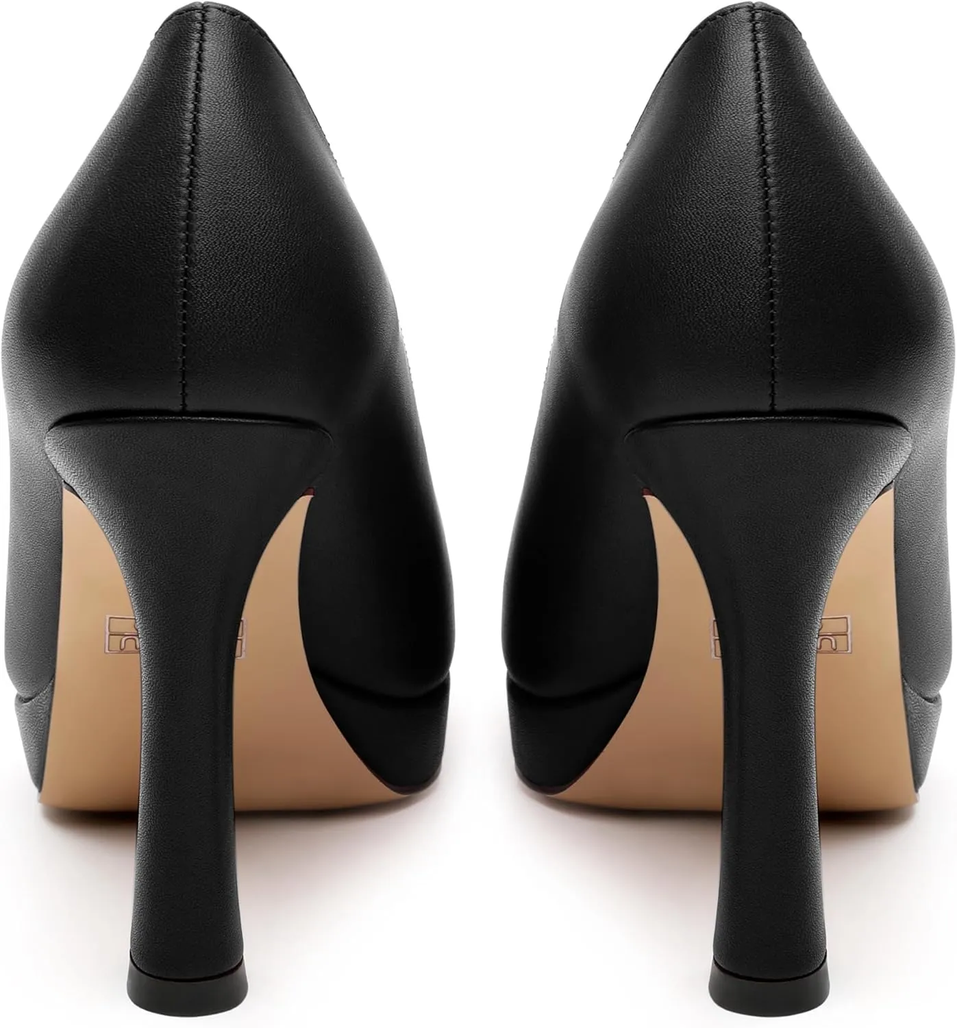 Womens Heeled Pumps, Pointed Toe Platform High Heel Pumps for Women, Platform Stiletto Pumps Shoes 4"