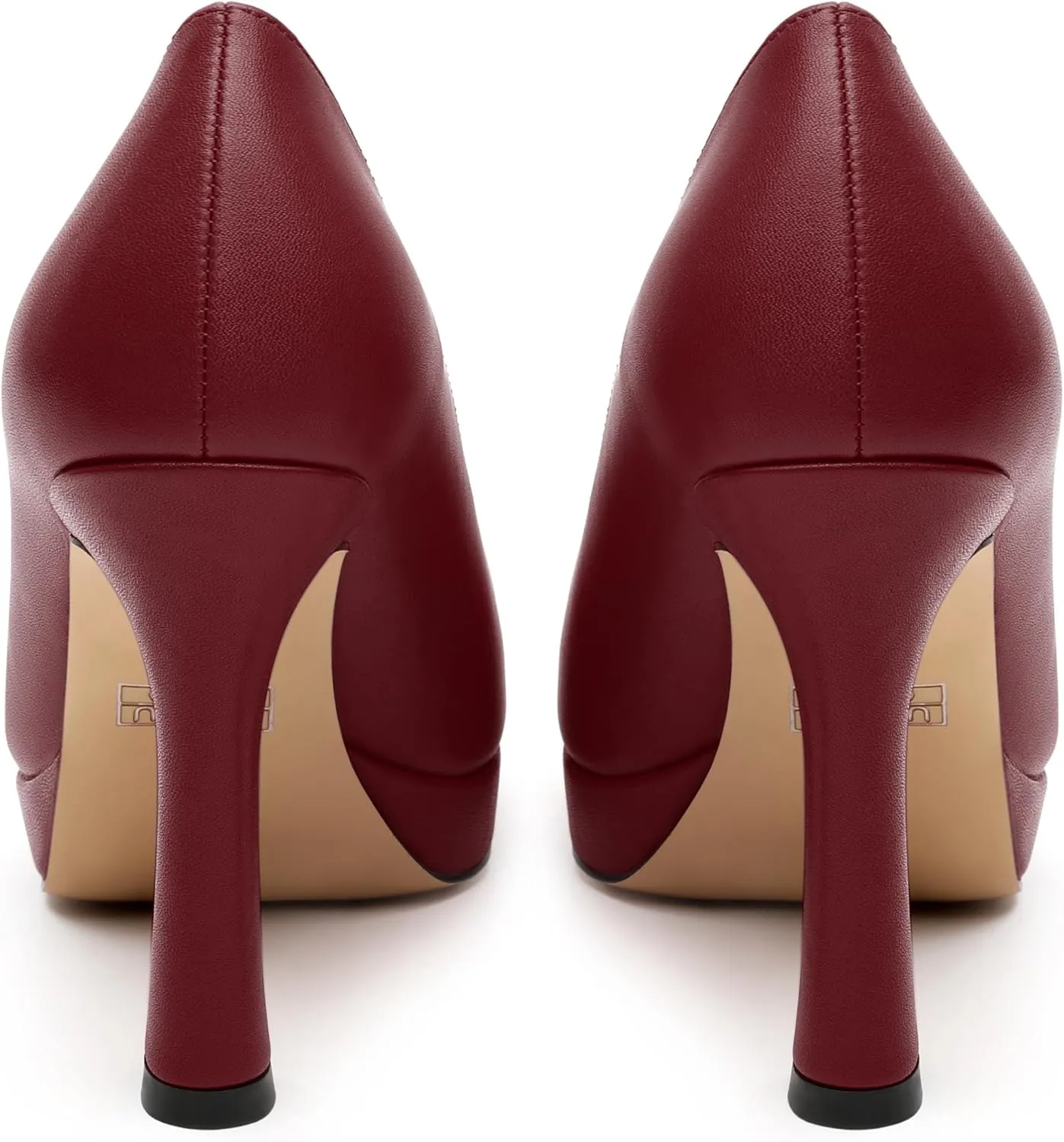 Womens Heeled Pumps, Pointed Toe Platform High Heel Pumps for Women, Platform Stiletto Pumps Shoes 4"