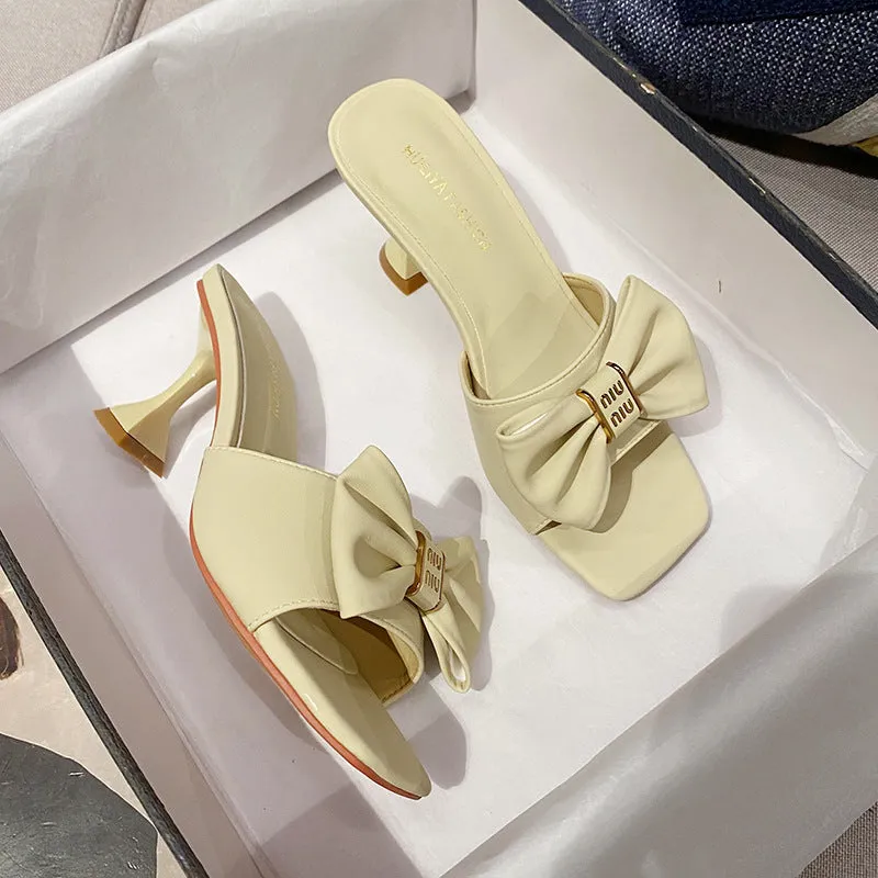 Women's High Summer Outer Wear Stiletto Elegant Sandals