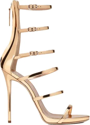 Women's Open Toe Cover Heel Sandals, Strappy Stiletto Party Footwear