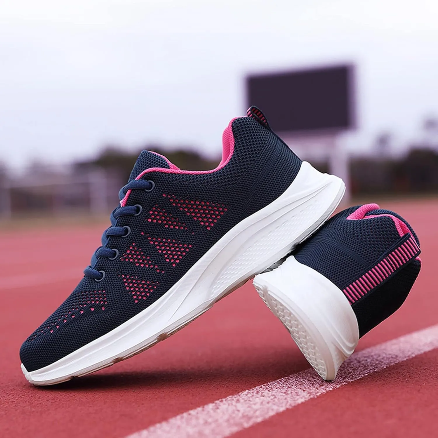 Womens Orthopedic Walking Shoes Slip On Sneakers with Arch Support Comfortable Casual Loafers Plantar Fasciitis Relief Foot Heel Pain Diabetic