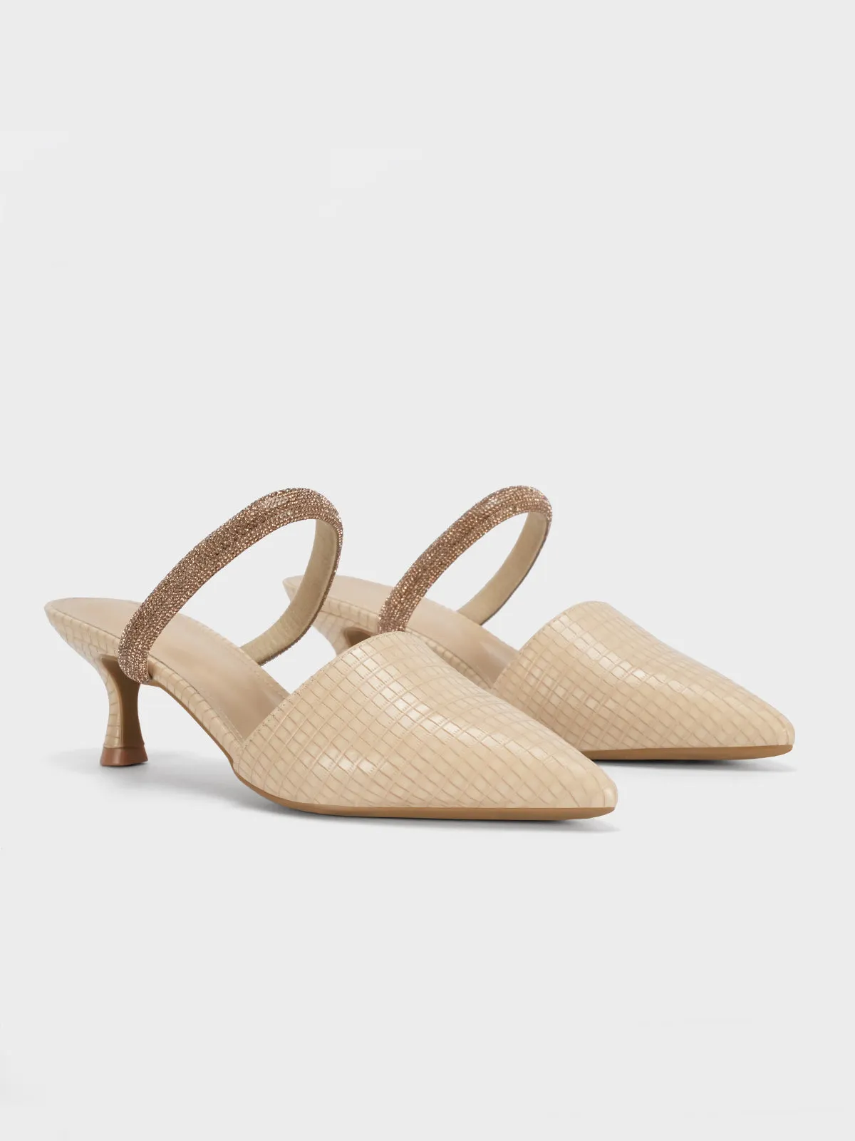 Women's "ARLAIS" Decorated Pointed Sandals