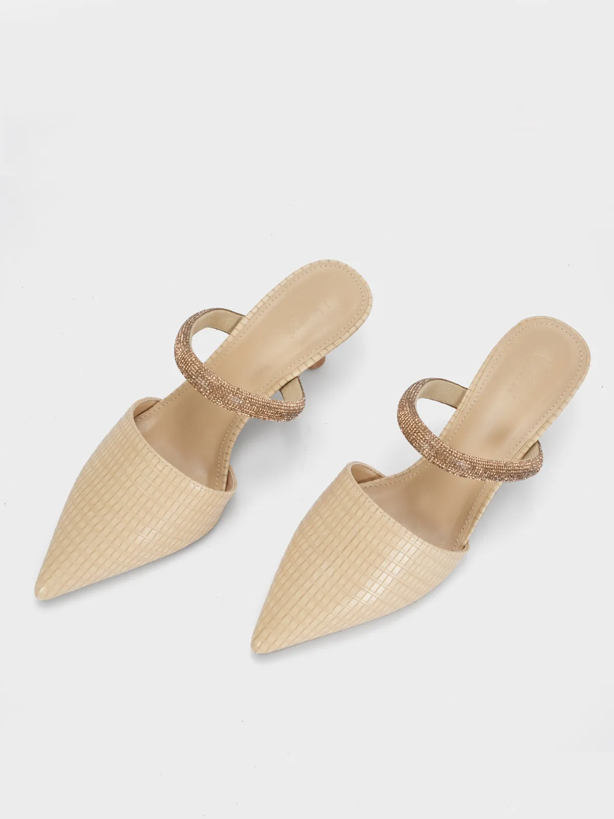 Women's "ARLAIS" Decorated Pointed Sandals