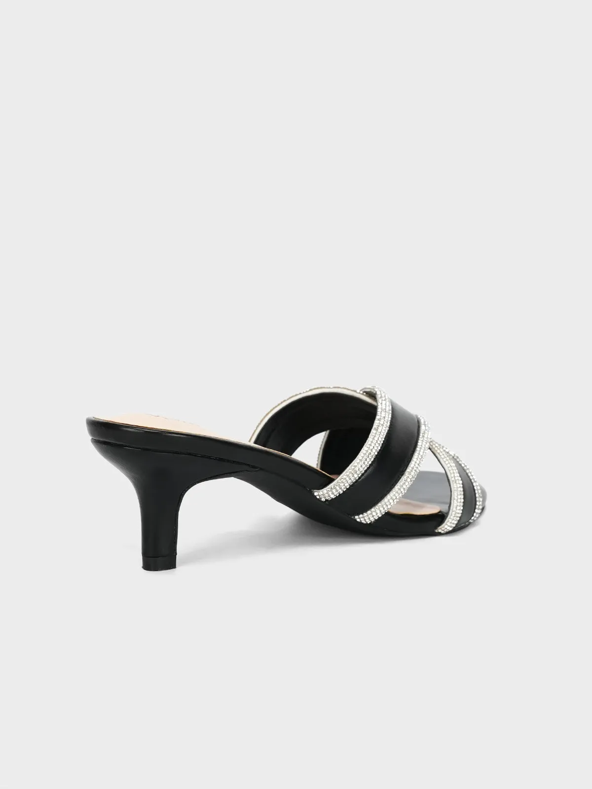 Women's "NOIRION" Cross Over Sandals