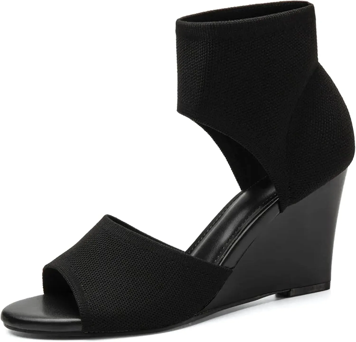 Women's Wedge Sandals, Mousse Fit High Heeled Elegant Sandals