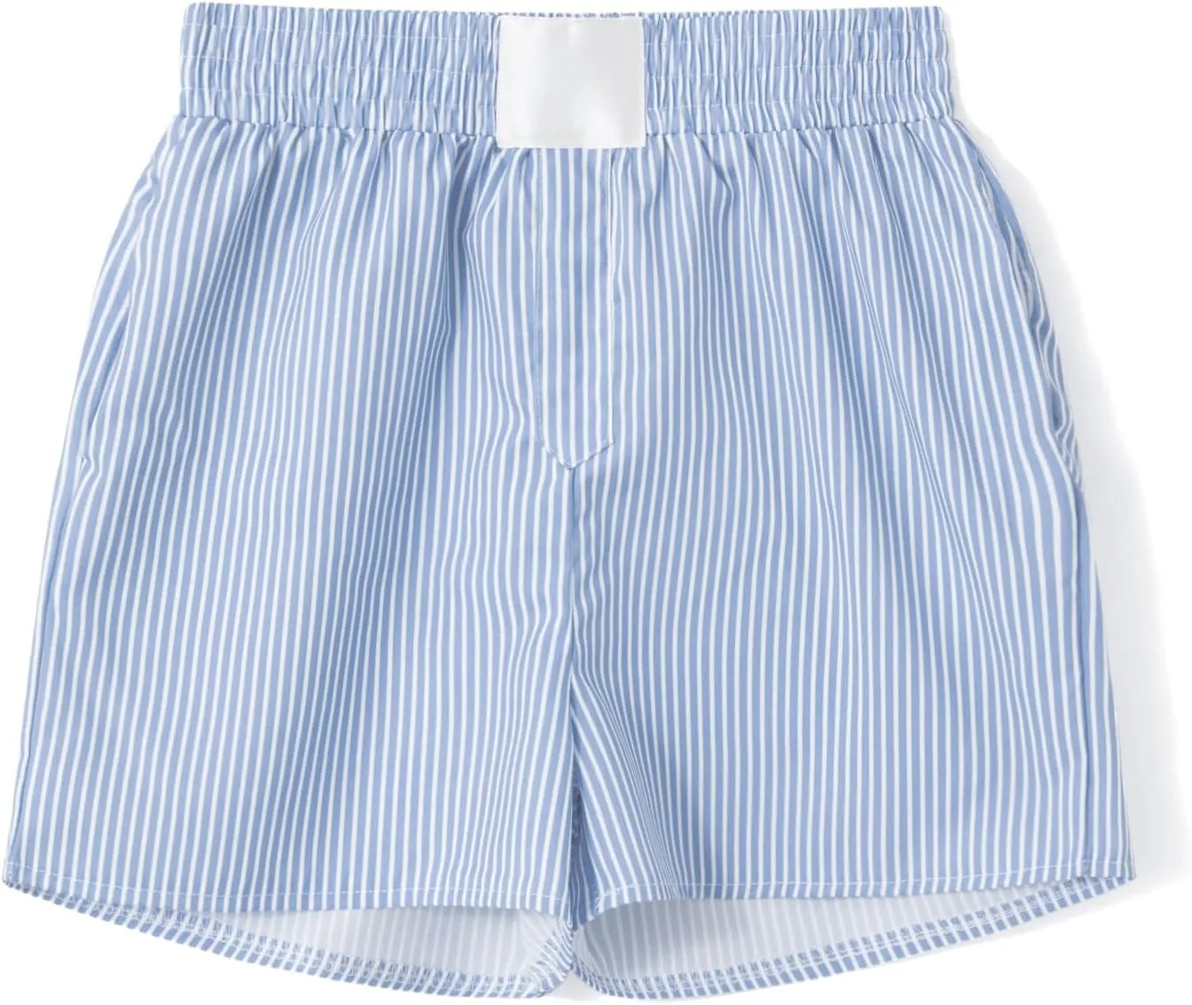 Womens Y2k Gingham Boxer Shorts Striped Plaid Elastic Low Waist Pajamas Shorts Pj Cute Lounge Bottoms Summer Sleepwear