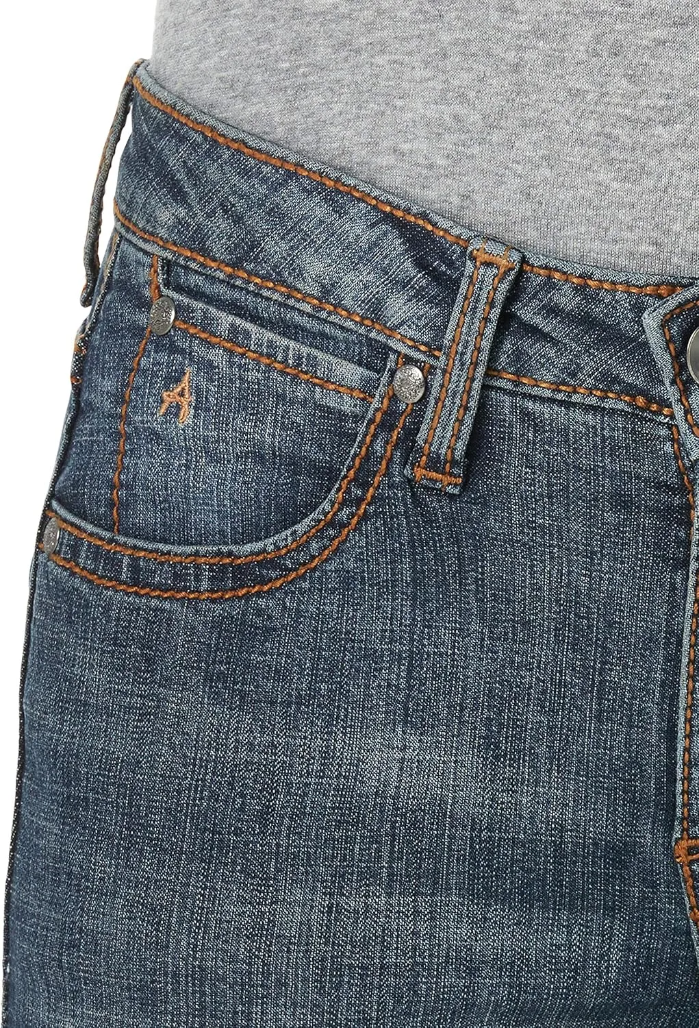 Wrangler Womens Aura Instantly Slimming Mid Rise Boot Cut Jean