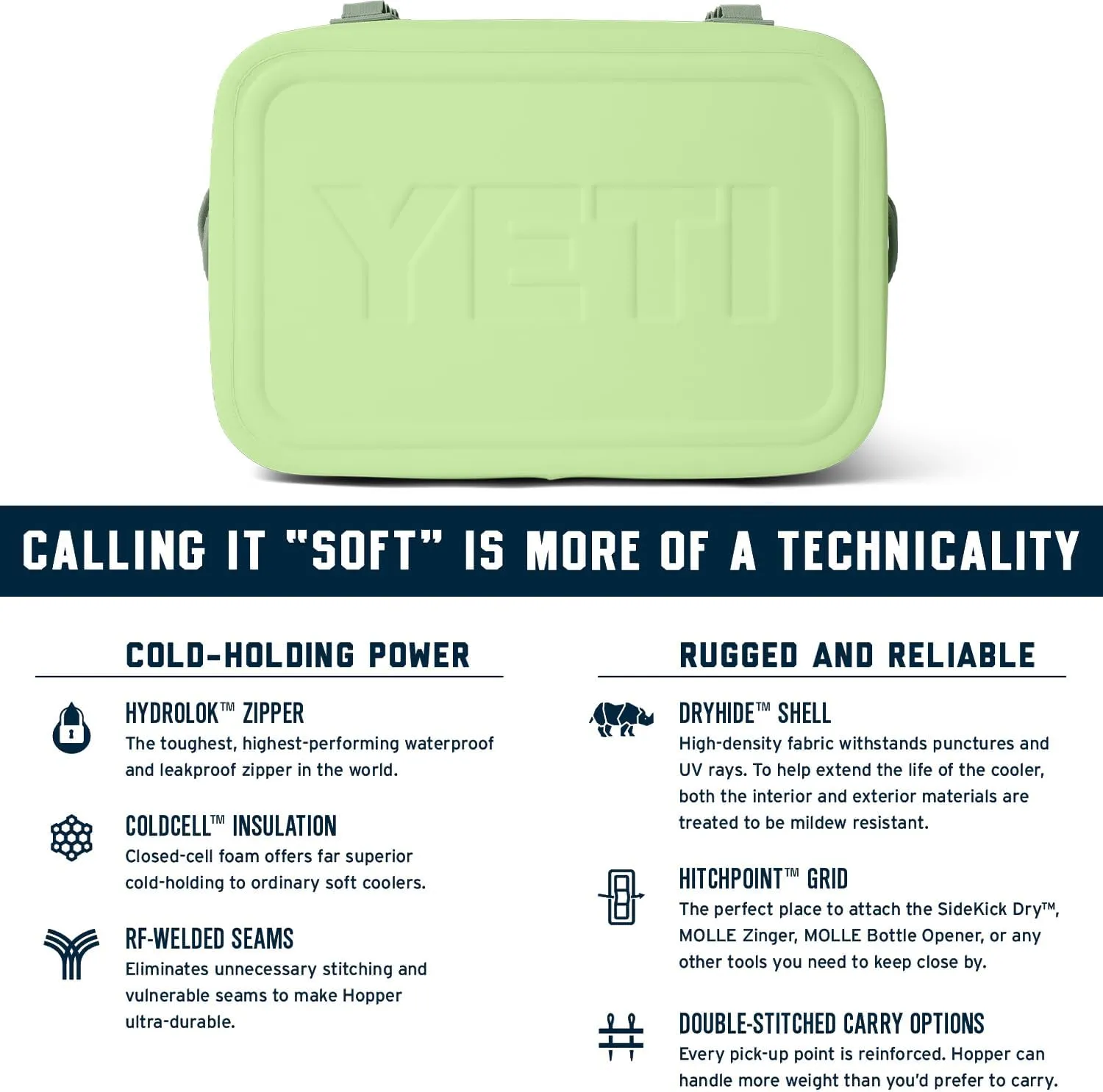 YETI Hopper Flip 18 Portable Soft Cooler